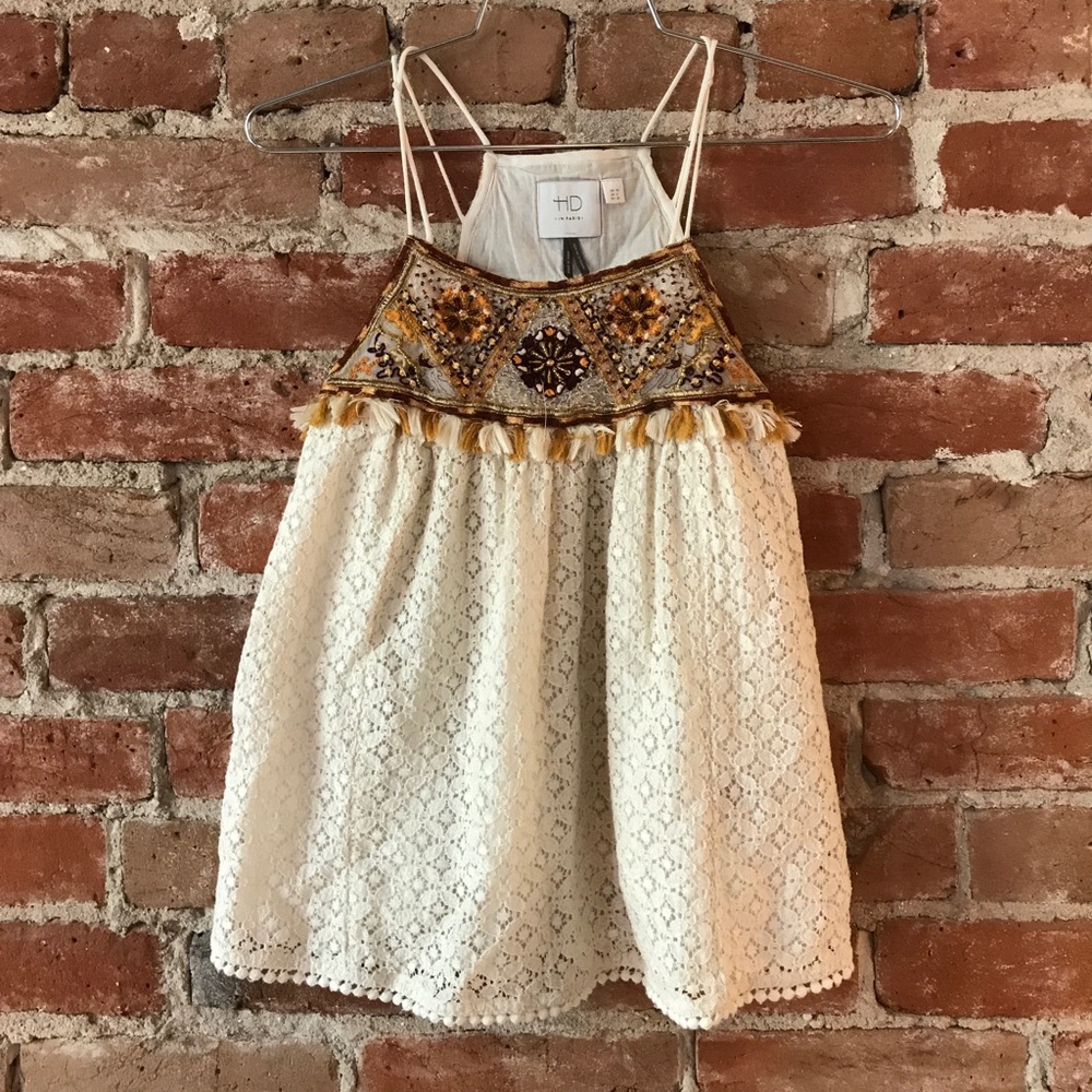 HD in Paris Beaded Tank - 0